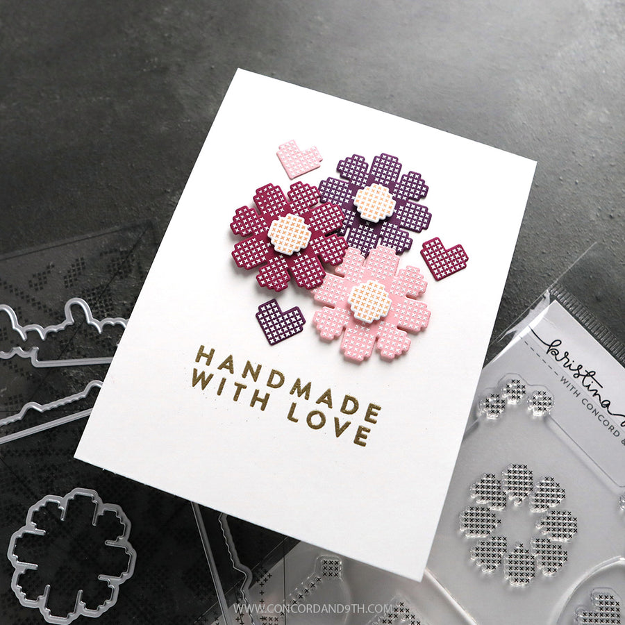 Concord & 9th (Kristina Werner) - Handmade With Love Stamp Set