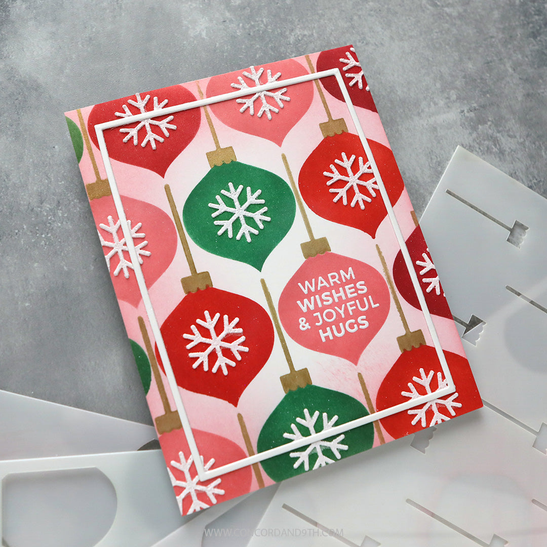 Concord & 9th (Kristina Werner) - Ornaments Stencil Pack