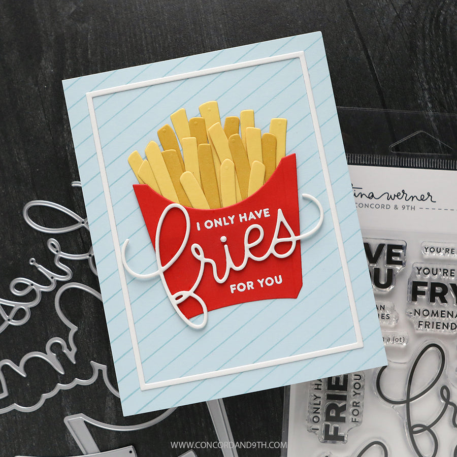 Concord & 9th (Kristina Werner) - So Fry-tastic Stamp Set