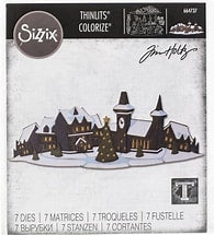 Tim Holtz - Holiday Village (Colorize) Sizzix Dies
