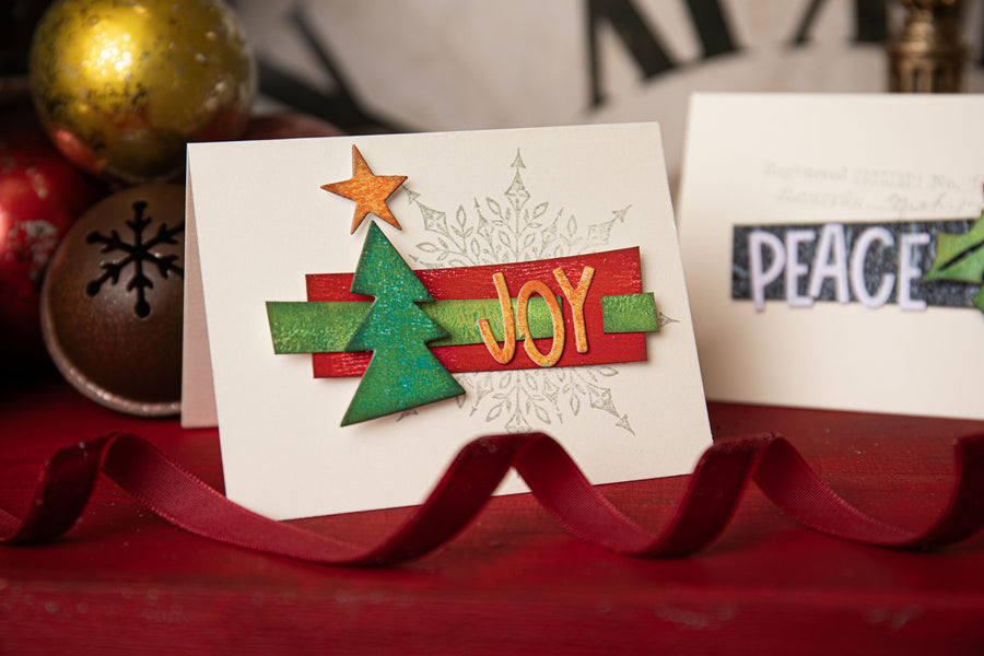 Tim Holtz - Big Tidings Thinlits Sizzix Dies