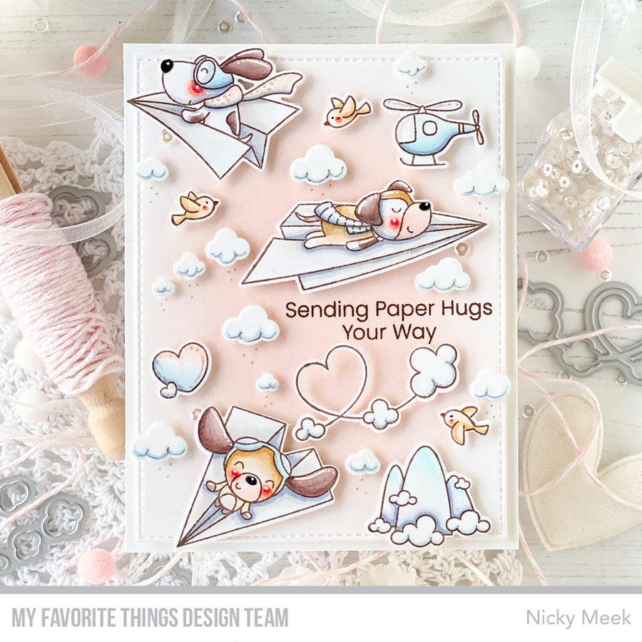 My Favorite Things - Paper Planes Stamp & Die Duo