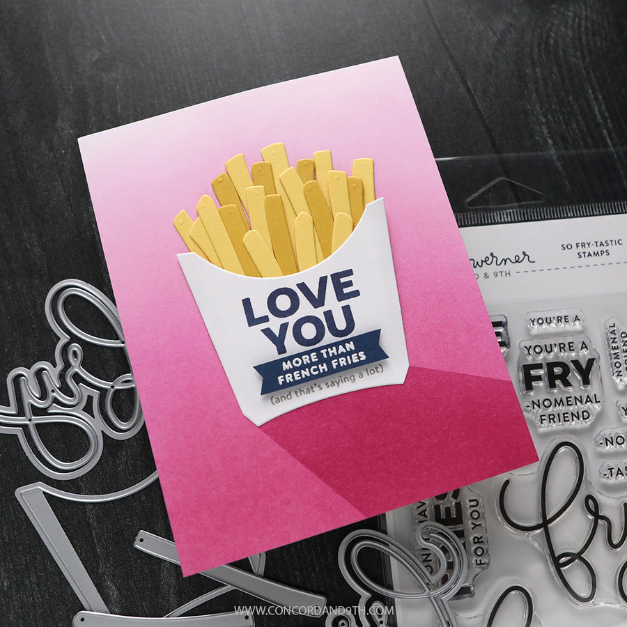 Concord & 9th (Kristina Werner) - So Fry-tastic Stamp Set