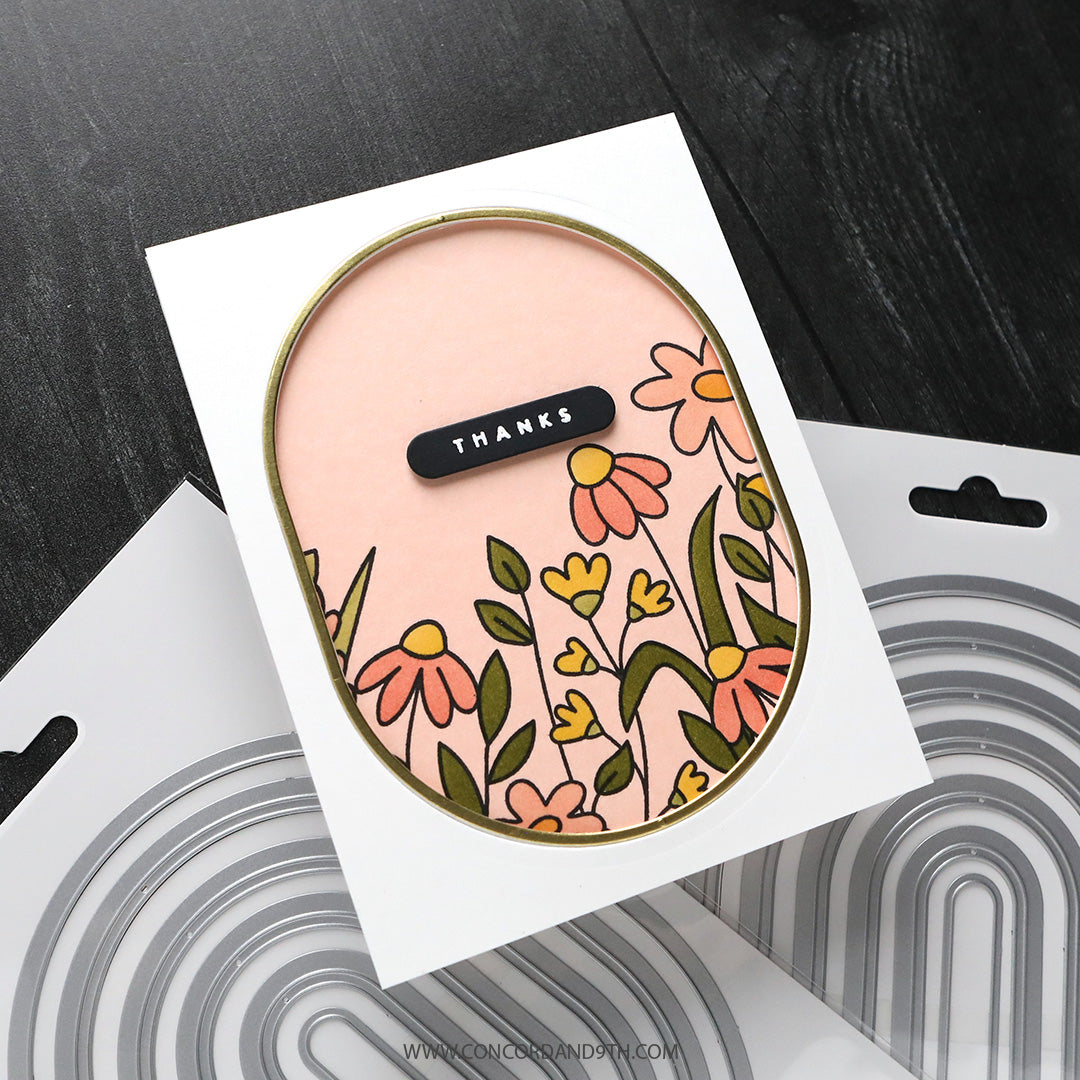 Concord & 9th (Kristina Werner) - A2 Oval Basics Dies