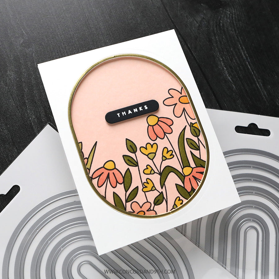 Concord & 9th (Kristina Werner) - Flower Field Stencil Pack