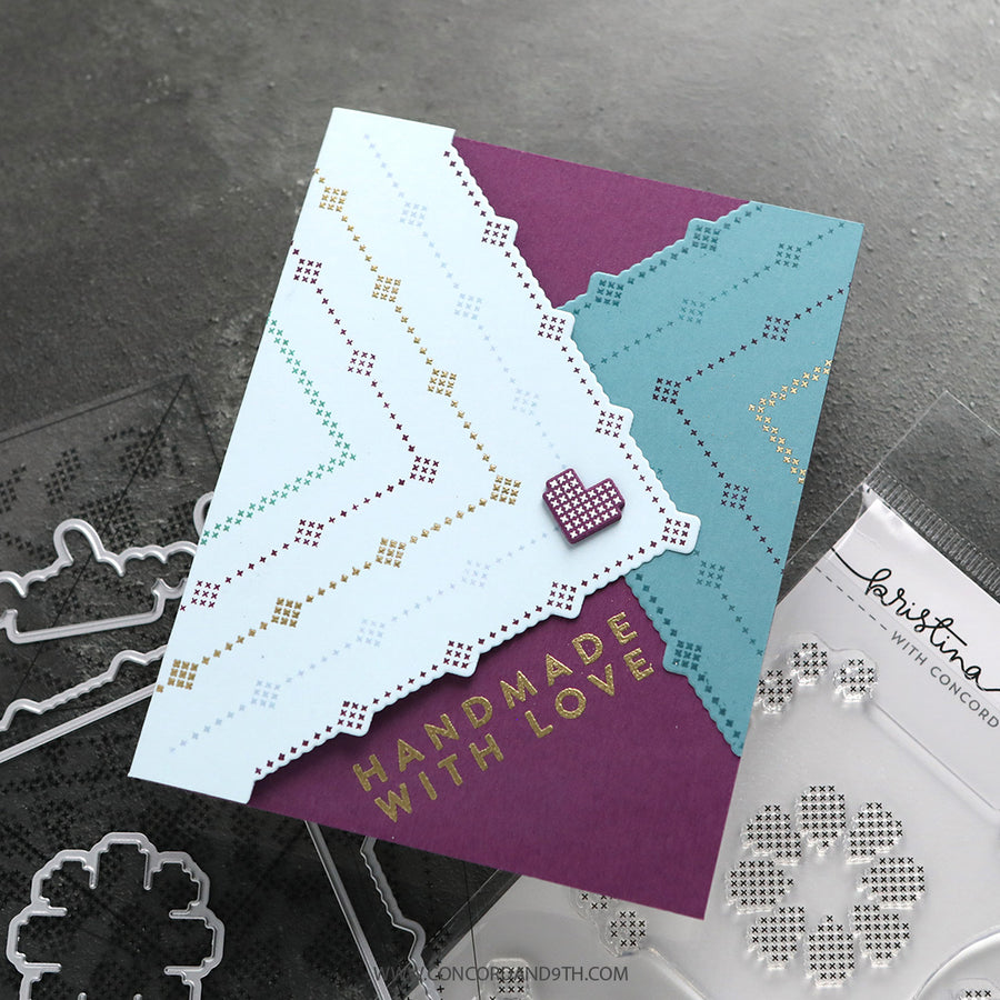 Concord & 9th (Kristina Werner) - Handmade With Love Stamp Set