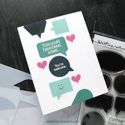 Concord & 9th (Kristina Werner) - Just Talking Stamp Set