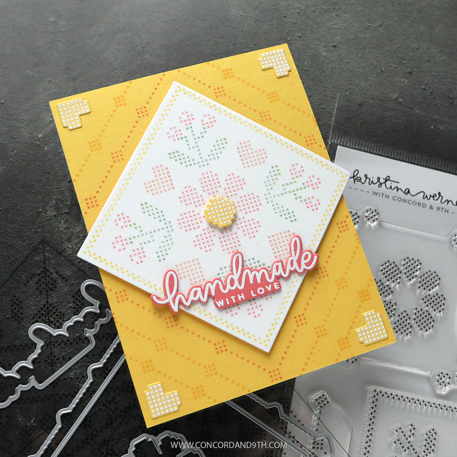Concord & 9th (Kristina Werner) - Handmade With Love Stamp Set