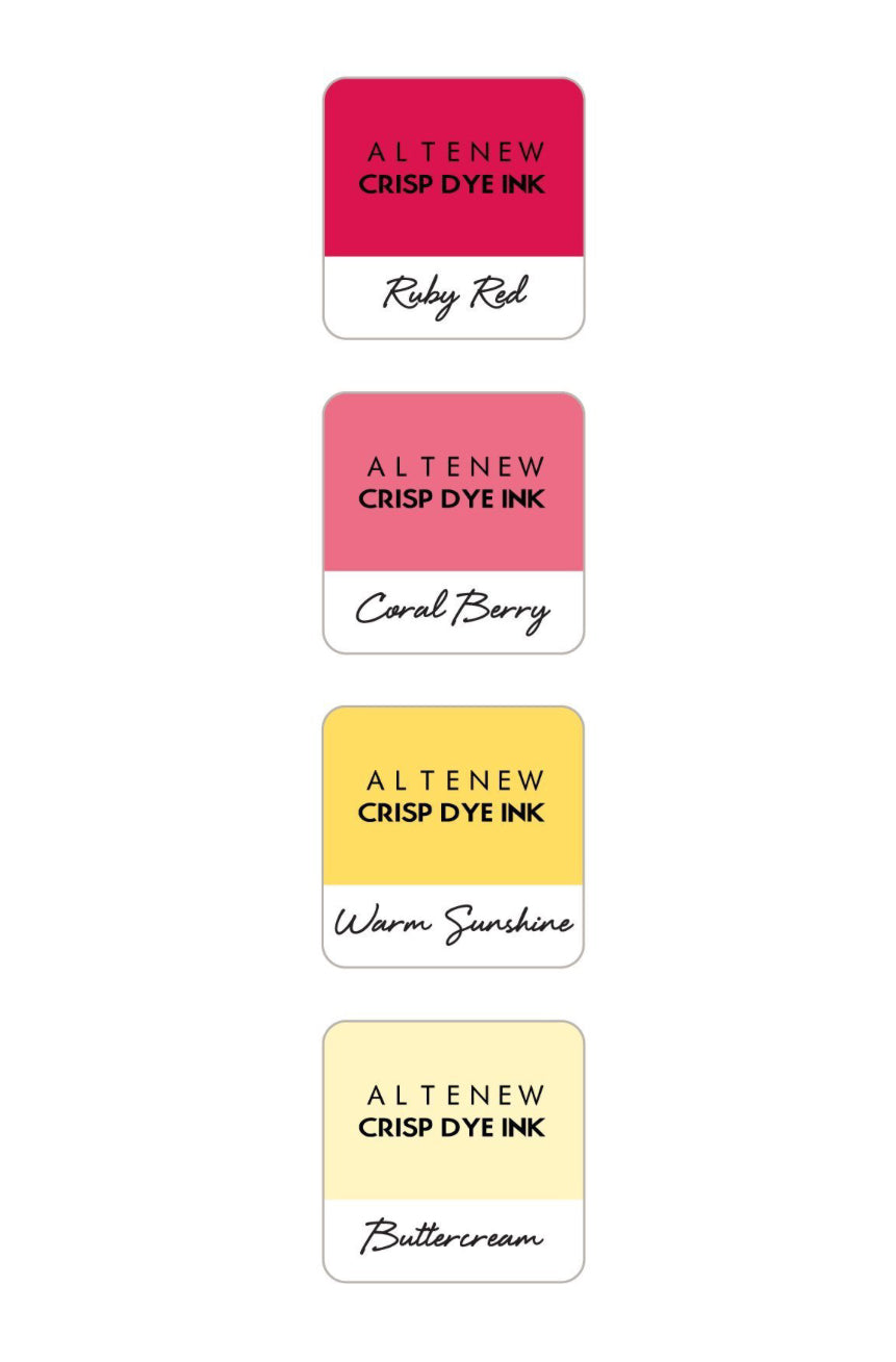 Altenew - Warm Spring Crisp Dye Ink Mini Cube Set