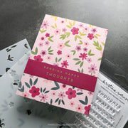 Concord & 9th (Kristina Werner) - Bitsy Blooms Stencil Pack