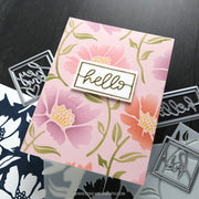 Concord & 9th (Kristina Werner) - Framed Script Hellos Dies