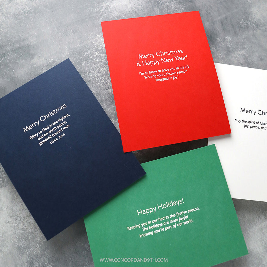 Concord & 9th (Kristina Werner) - Inside Holiday Greetings Stamp Set