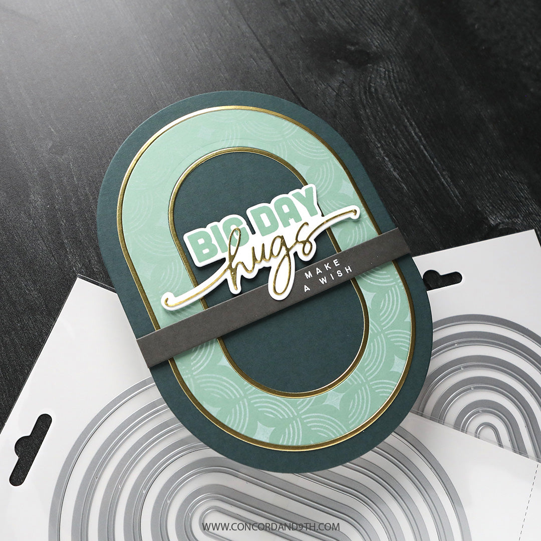 Concord & 9th (Kristina Werner) - A7 Oval Basics Dies