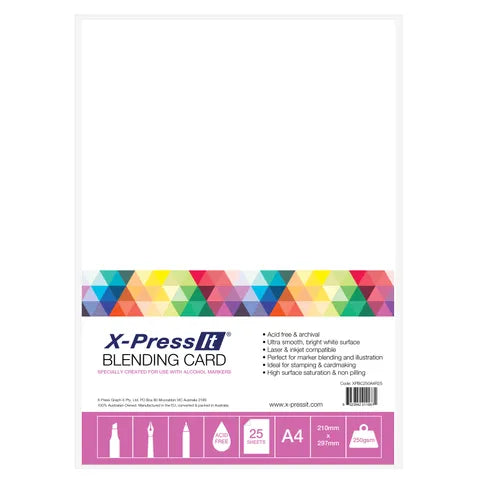 X-Press It - A5 Blending Card (20 sheets)