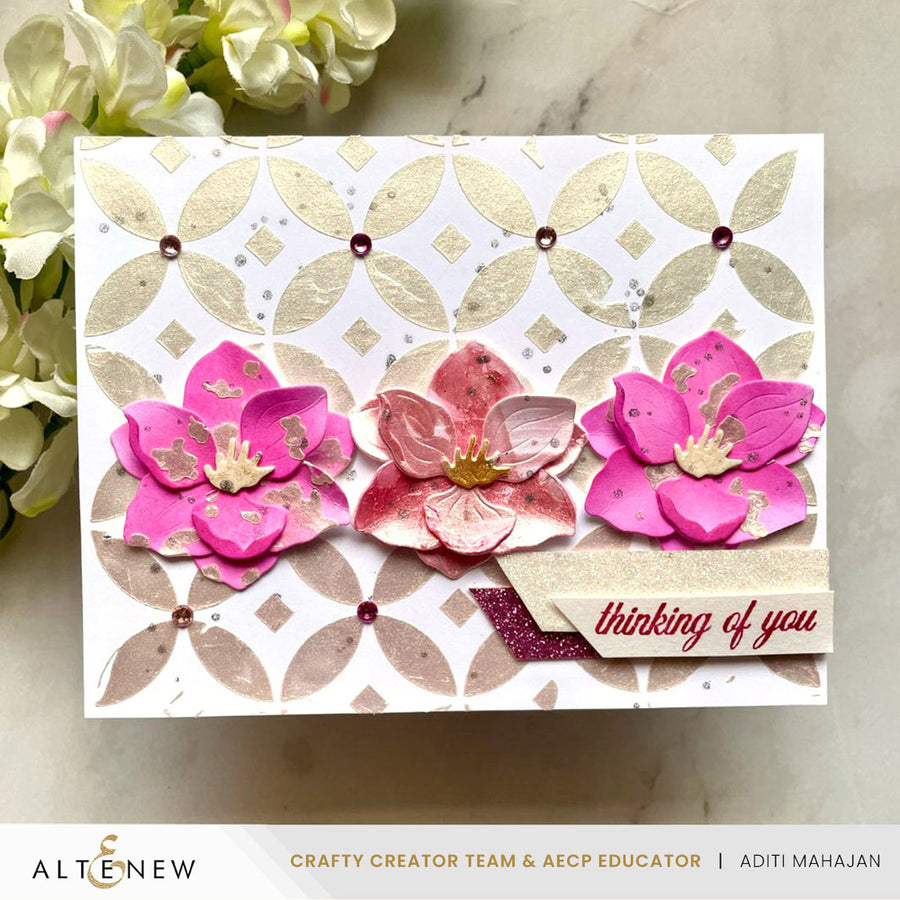 Altenew - Delicate Magnolia Layering Die Set