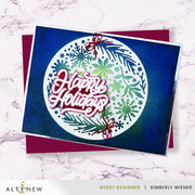 Altenew - Zero-Waste: Ornamental Winter Pattern Die