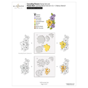 Altenew - Flower Bed Layering Stencil Set (6 in 1)
