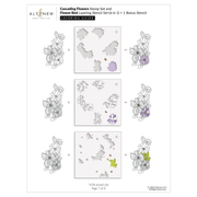 Altenew - Flower Bed Layering Stencil Set (6 in 1)