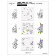 Altenew - Flower Bed Layering Stencil Set (6 in 1)
