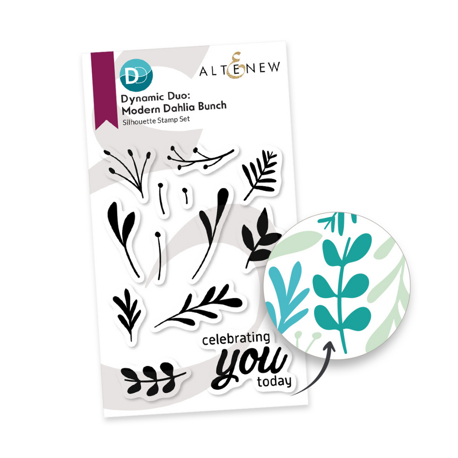 Altenew - Dynamic Duo: Modern Dahlia & Add-on Die Bundle