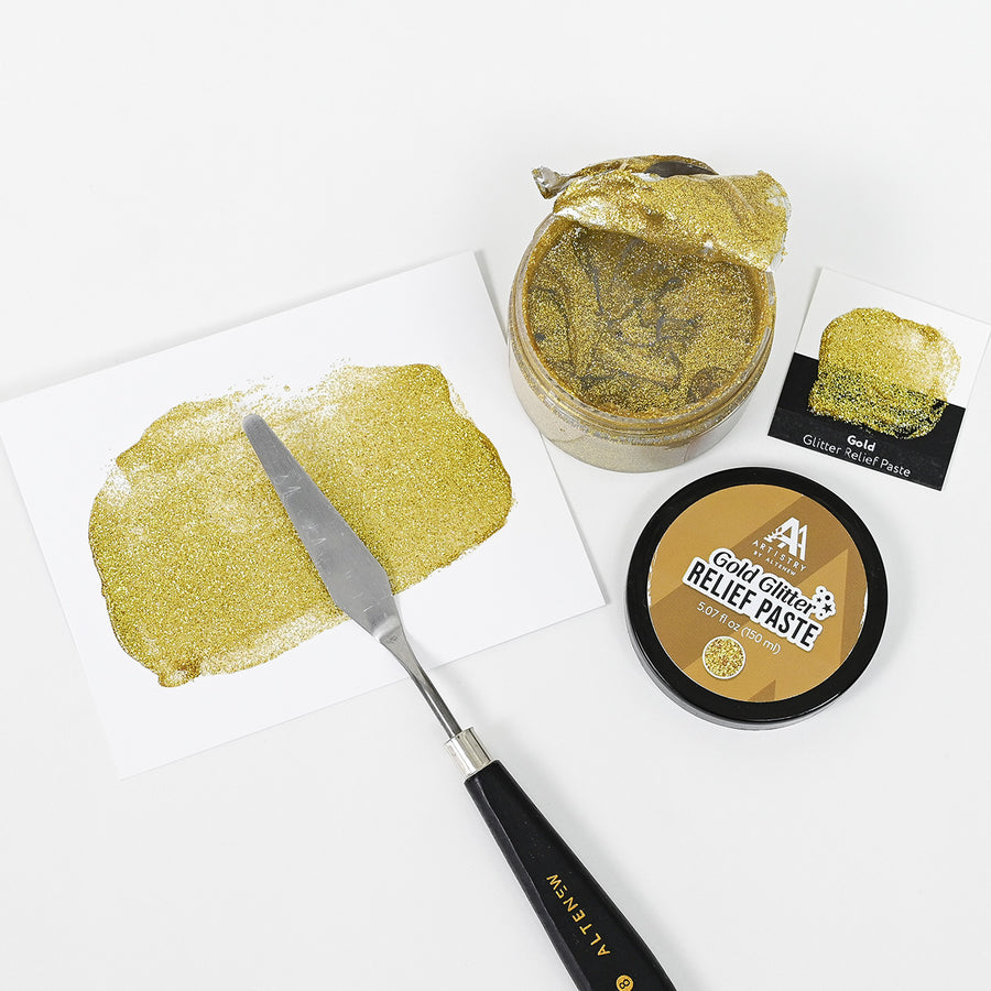 Altenew - Gold Glitter Relief Paste