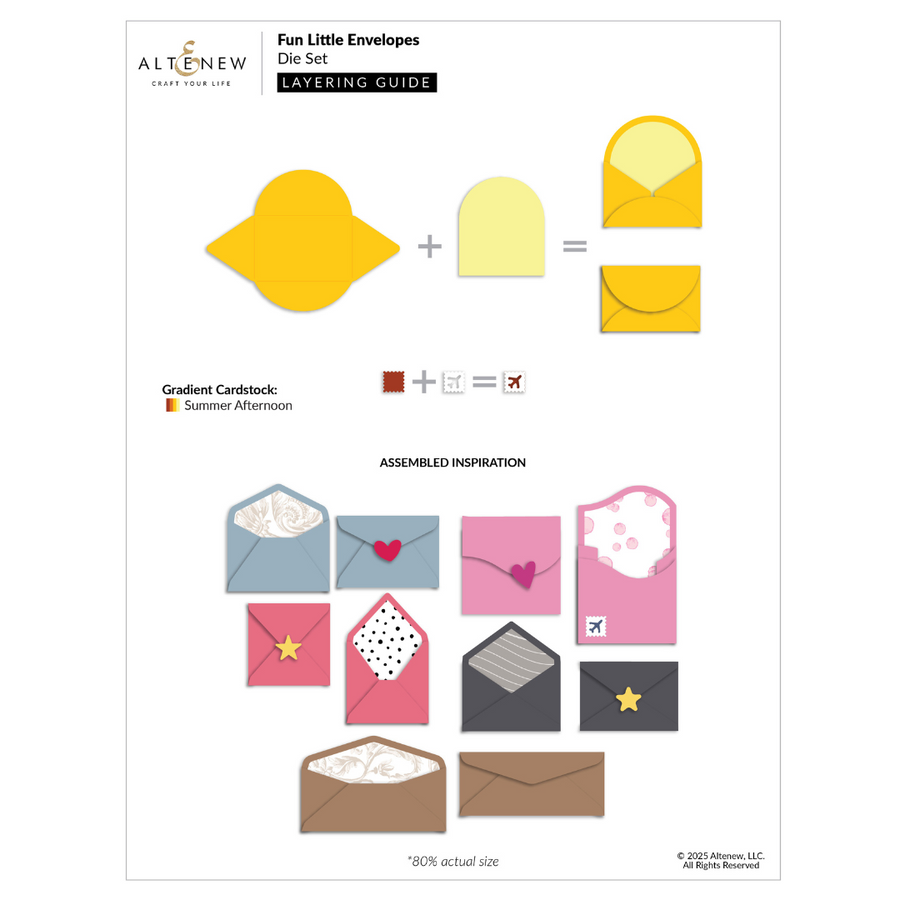 Altenew - Fun Little Envelopes Die Set