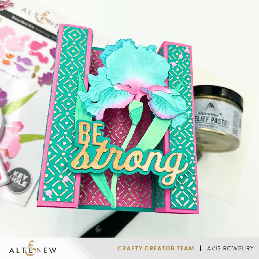 Altenew - Be Strong Word Die Set