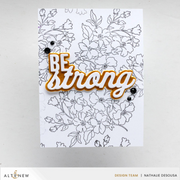 Altenew - Be Strong Word Die Set