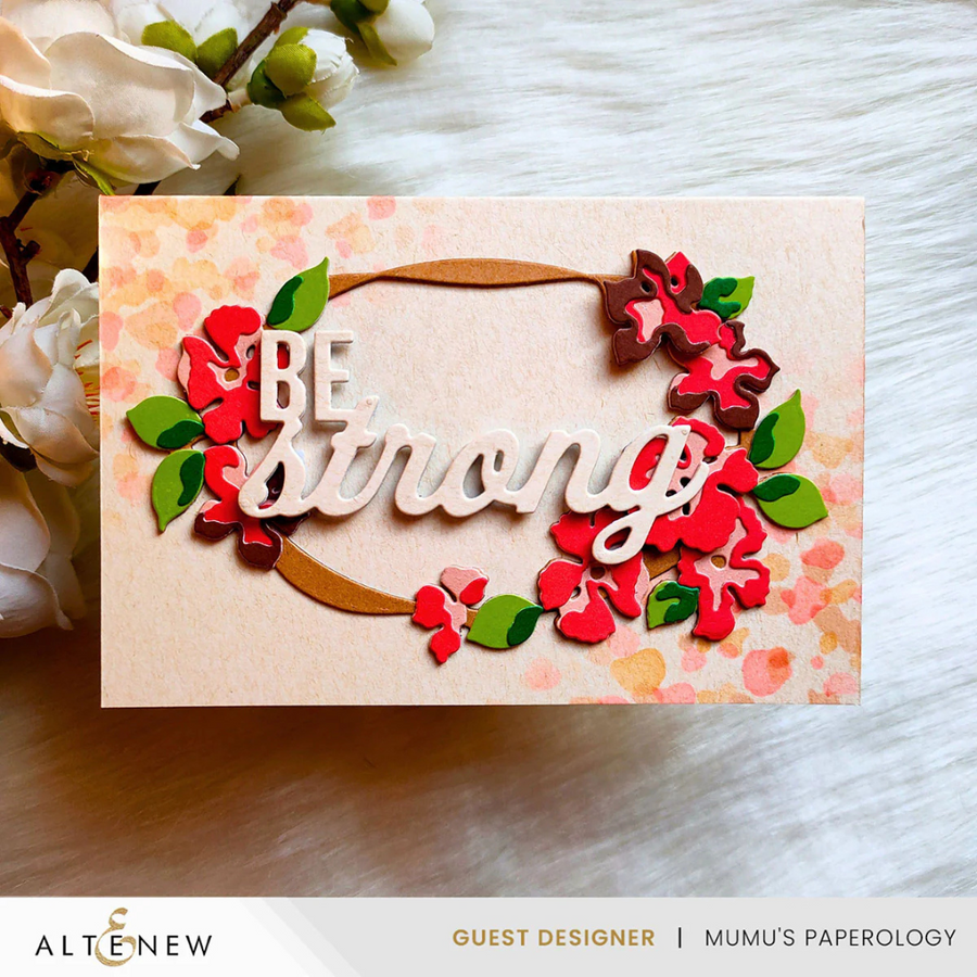Altenew - Be Strong Word Die Set