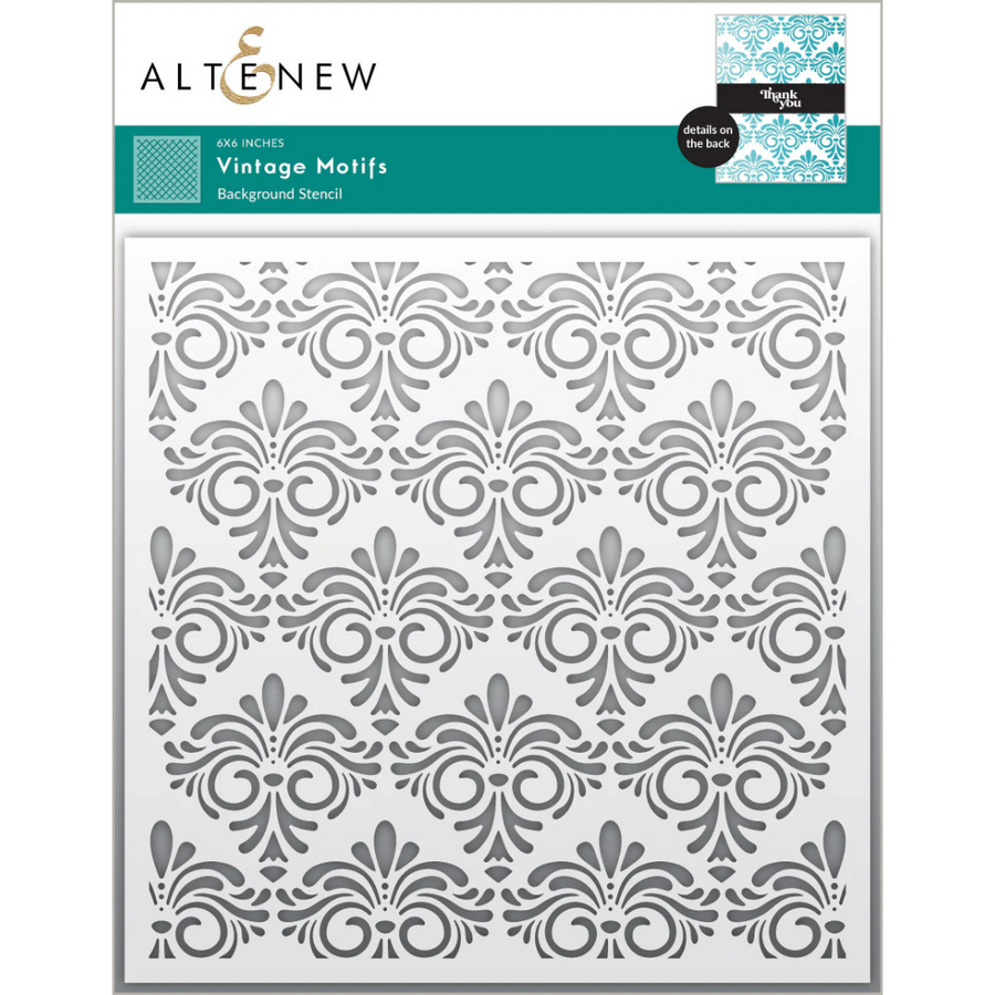 Altenew - Vintage Motifs Stencil