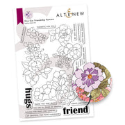 Altenew - One-Go: Friendship Flowers Stamp Set