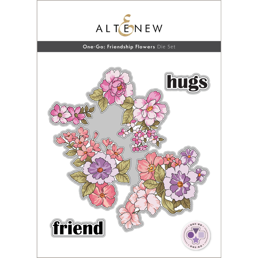 Altenew - One-Go: Friendship Flowers Die Set