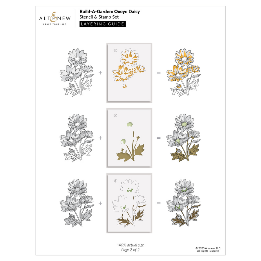 Altenew - Build-A-Garden: Oxeye Daisy