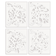 Altenew - Flourishing Bouquet Simple Coloring Stencil Set (4 in 1)