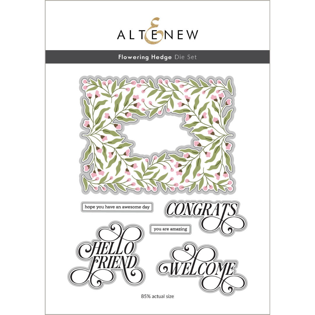 Altenew - Flowering Hedge Die Set