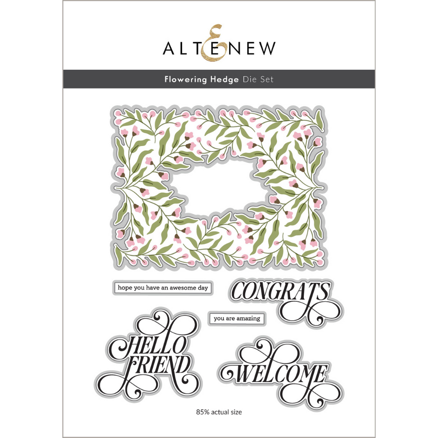 Altenew - Flowering Hedge Die Set