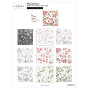 Altenew - Magnolia Dreams 3D Embossing Folder