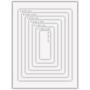 Altenew - Rounded Rectangles Masks Stencil