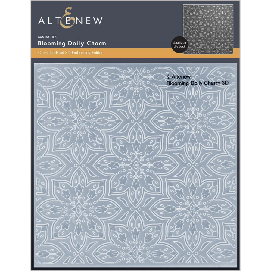 Altenew - Blooming Doily Charm 3D Embossing Folder