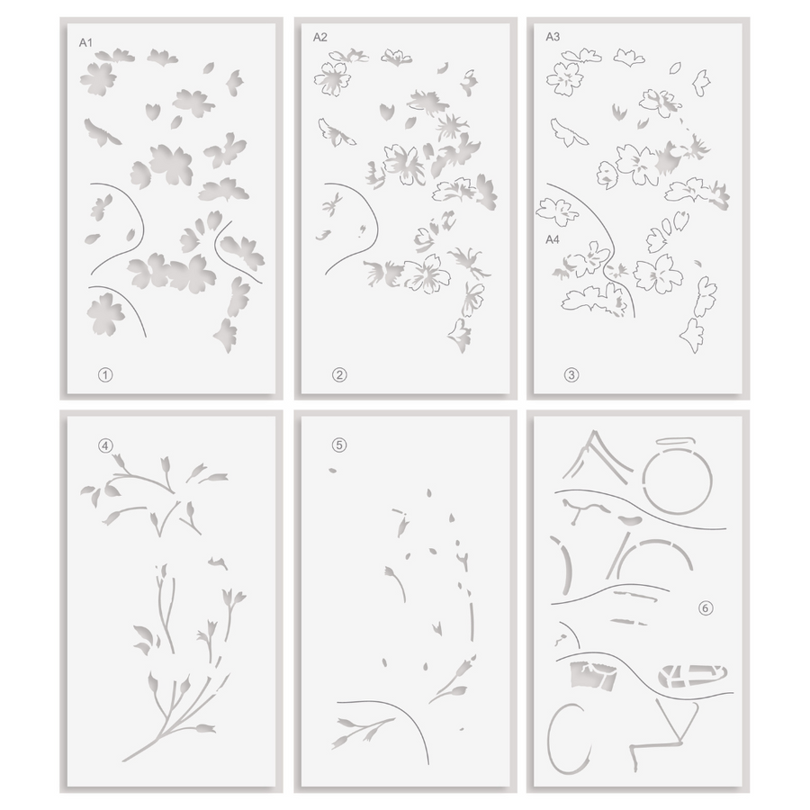 Altenew - Build-A-Garden: Tranquil Trail & Add-on Die Bundle