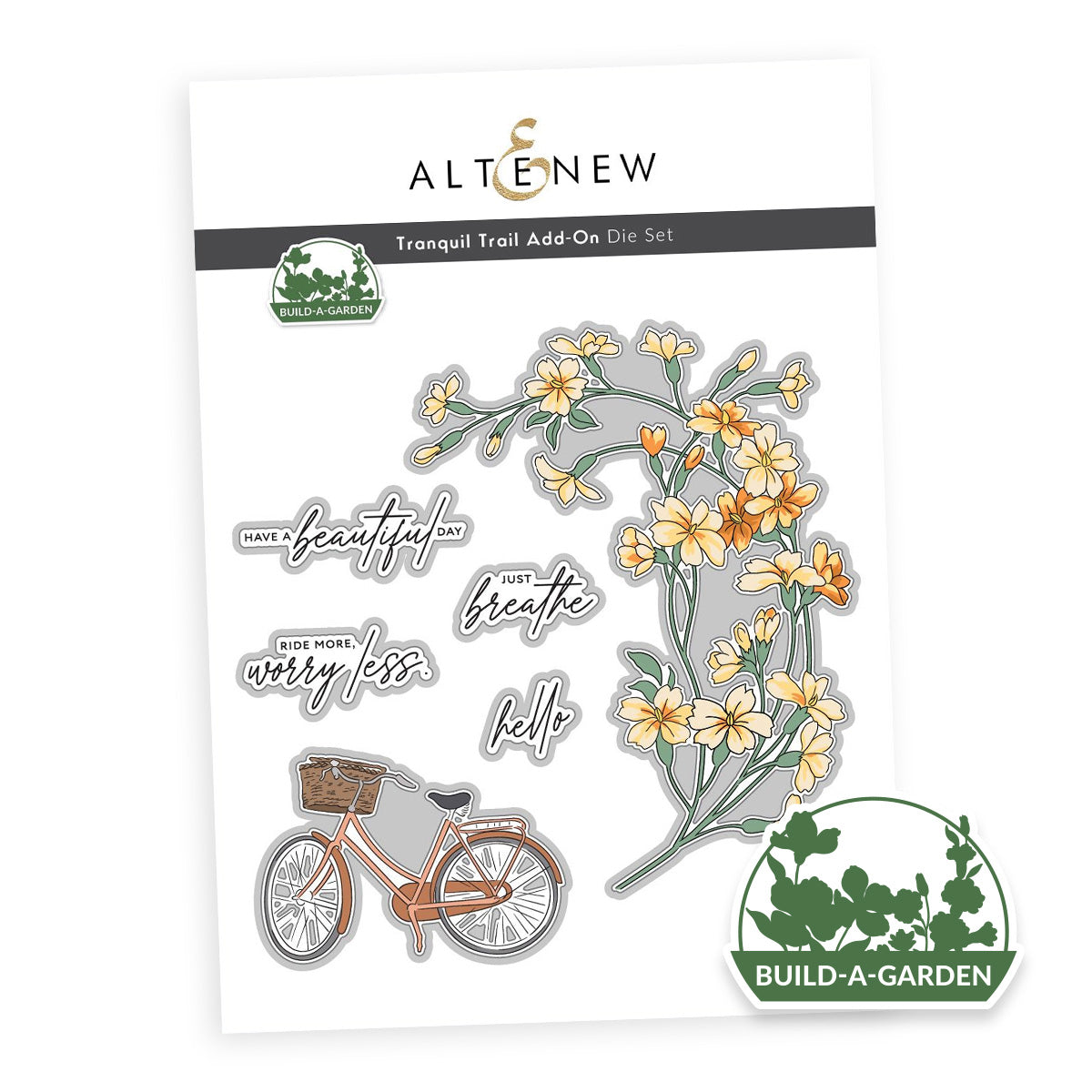 Altenew - Build-A-Garden: Tranquil Trail Add-on Die Set
