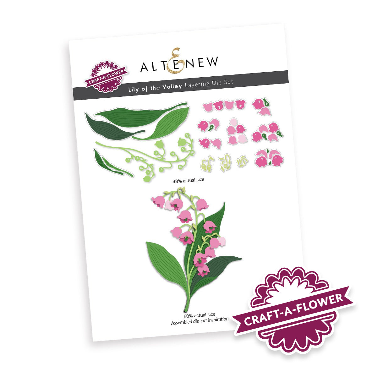 Altenew - Craft-A-Flower: Lily of the Valley Layering Die Set