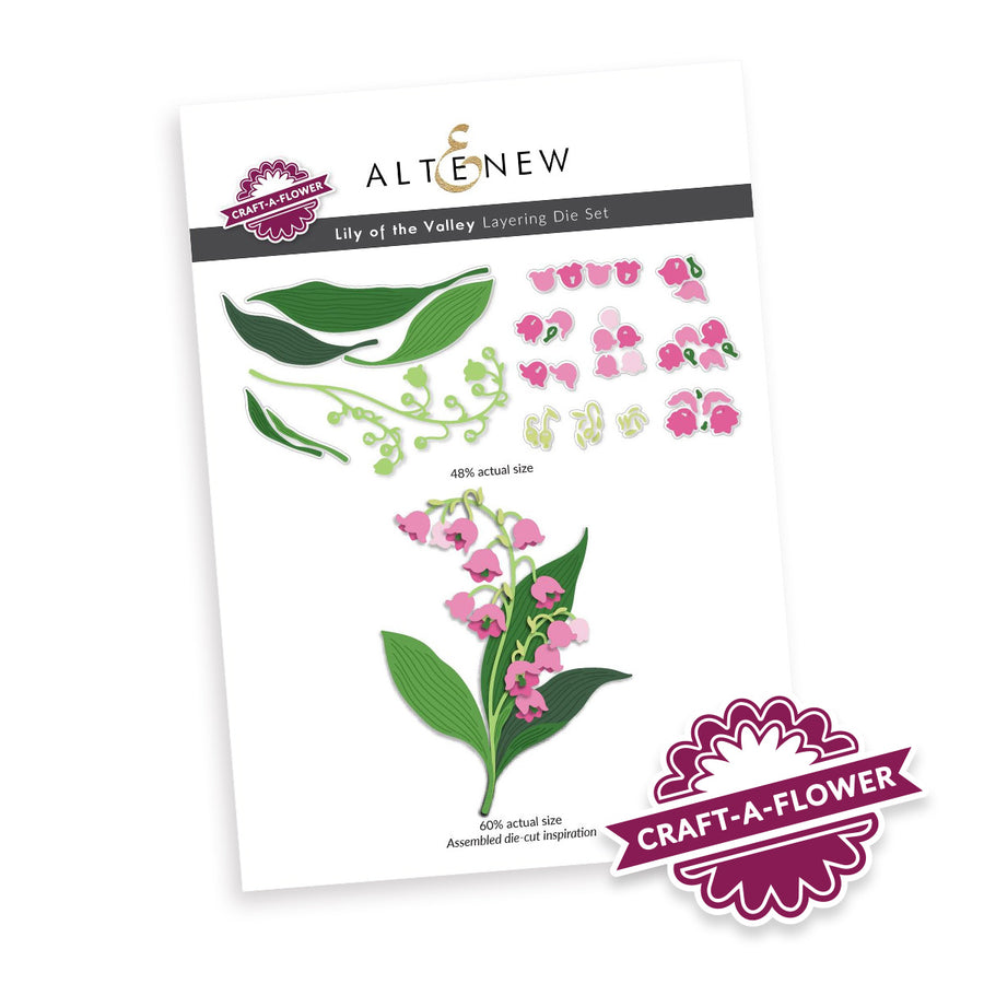 Altenew - Craft-A-Flower: Lily of the Valley Layering Die Set