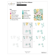 Altenew - Stencil Art: Ditsy Flowers Wallpaper Layering Stencil Set (7 in 1)