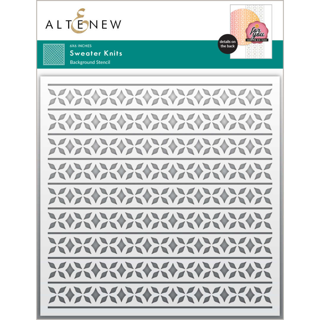 Altenew - Sweater Knits Stencil