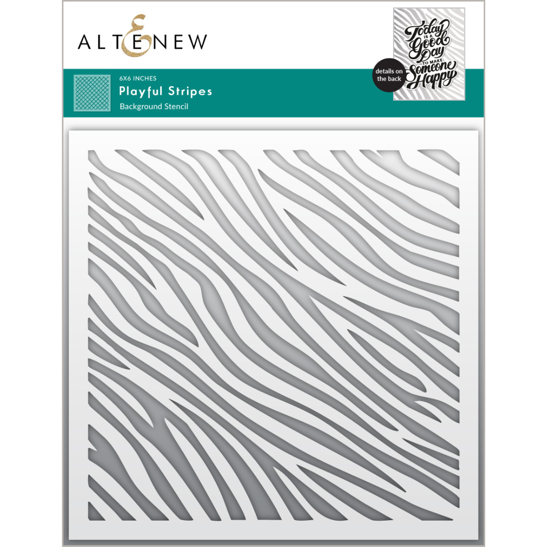Altenew - Playful Stripes Stencil