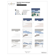 Altenew - Stencil Art: Serene Landscapes Layering Stencil Set (6 in 1)