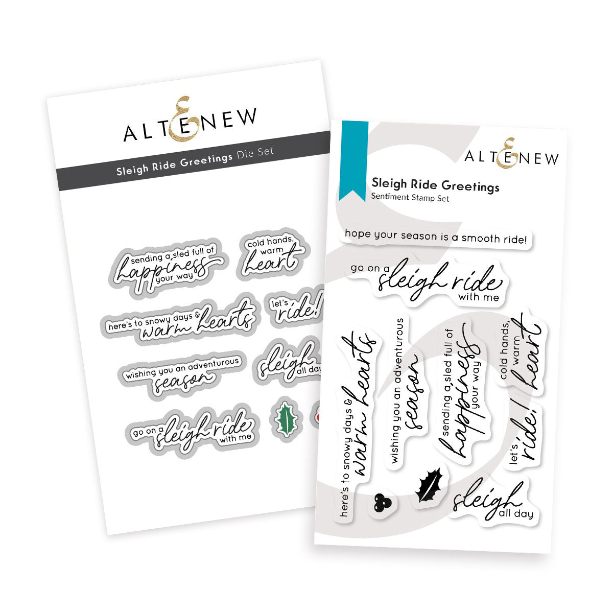 Altenew - Sleigh Ride Greetings