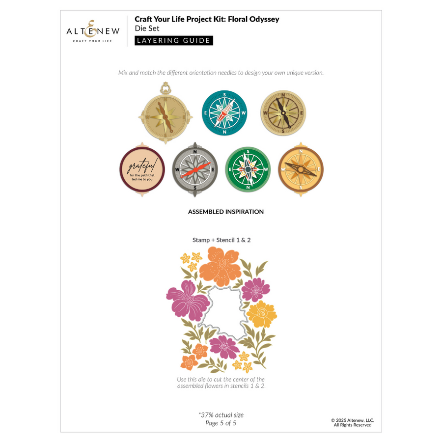 Altenew - Craft Your Life Project Kit: Floral Odyssey
