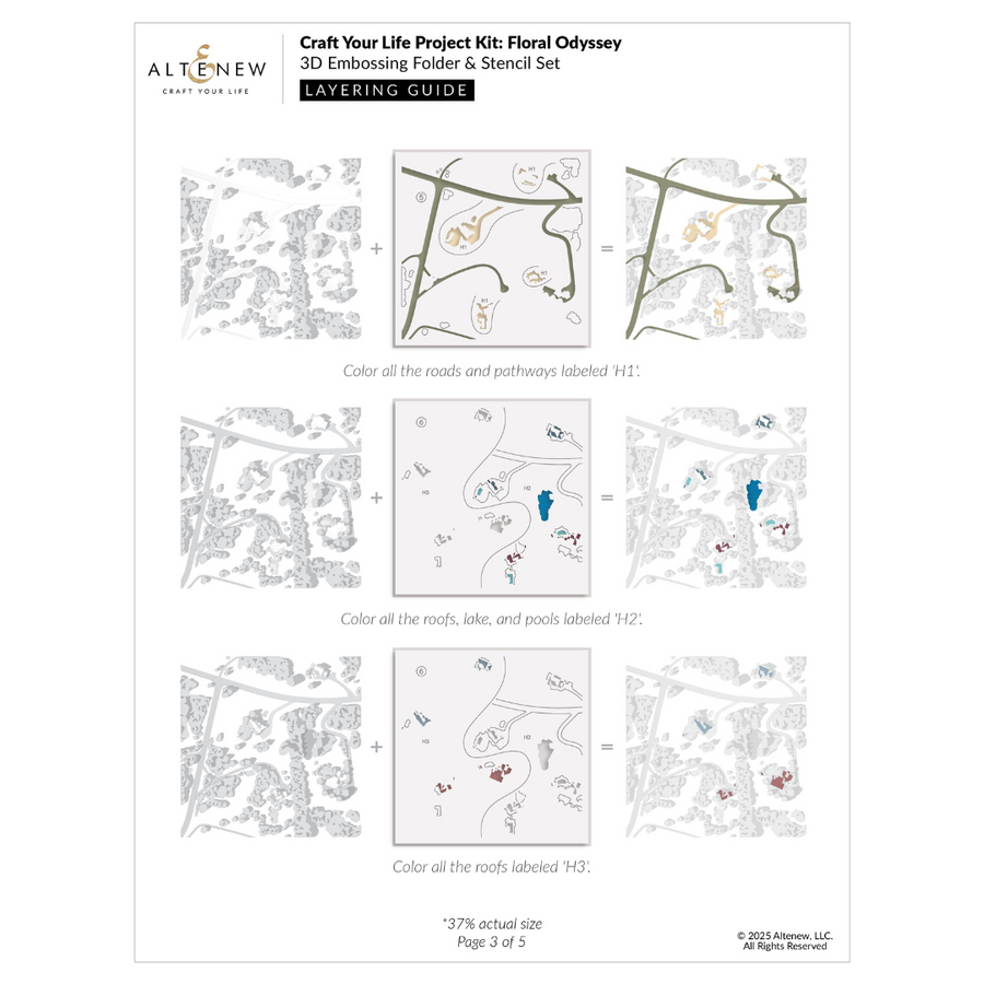 Altenew - Craft Your Life Project Kit: Floral Odyssey